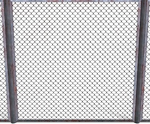 Low Poly Modular Fence 20