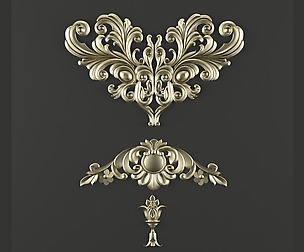 3D STL models for CNC