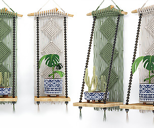 decorative Macrame Planthangers