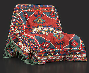 Single Sofa With cover Boho Style