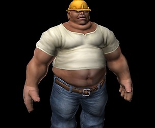 A construction worker