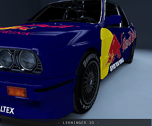 Red Bull Racing - BMW M3 E30