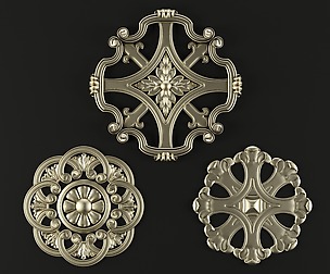 3D STL models for CNC