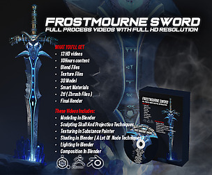 Frostmourne Sword Full Process + Files