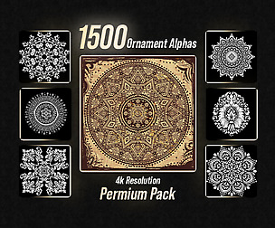 1500 Ornament Alphas Premium Pack