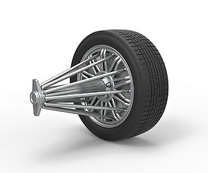 Slab wheel Scale 1 to 10