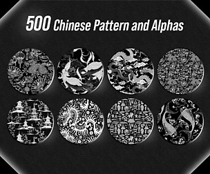 500 Chinese Pattern and Alphas