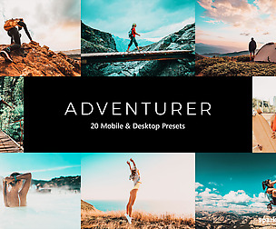20 Adventurer Lightroom Presets and LUTs