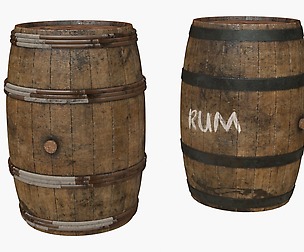 Wooden Barrels Assets 5