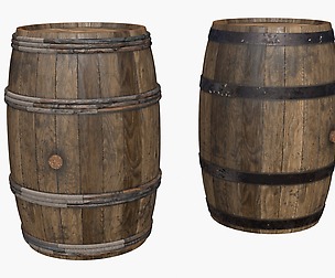 Wooden Barrels Assets 6