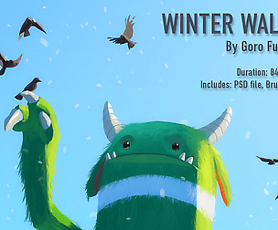Winter Walk - Tutorial Pack