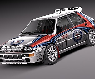 Lancia Delta HF Integrale Rally