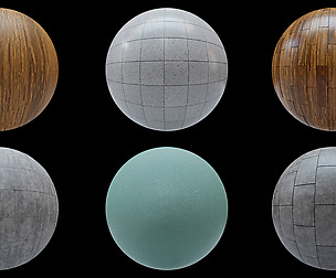Free Texture pack interior visualization