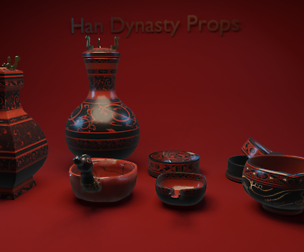 Han Dynasty props