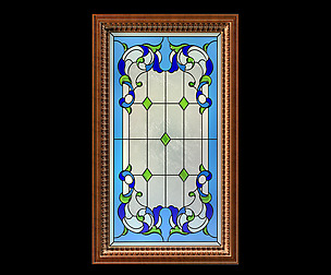 Stained glass window