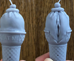 3d printable: Pussy Icecream