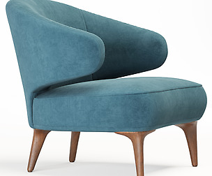 Armchair minotti aston