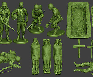 American soldiers ww2 A11 Pack 1