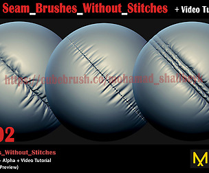 40 Seam_Brushes_Without_Stitches
