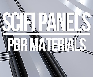 Scifi Panels 1 PBR Materials