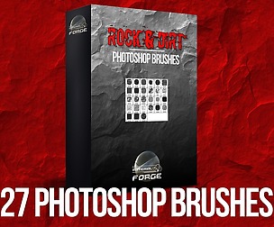 Rock & Dirt Photoshop Brushes
