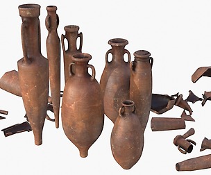 Amphora - Damaged Red Terracotta