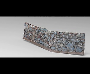Rock Wall - Game Ready 3D Model - 8K Textures