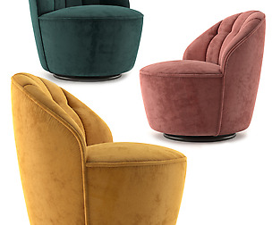 Margot Swivel Accent Chair