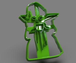 Baby Yoda Full Body X-Mas