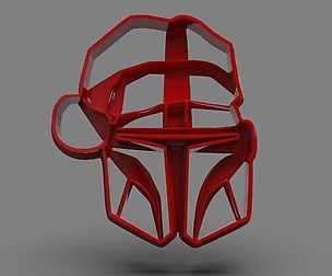 The Mandalorian Cookie Cutter X-mas