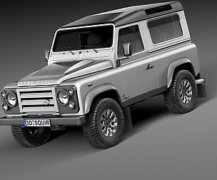 landrover defender 2011 x-tech short