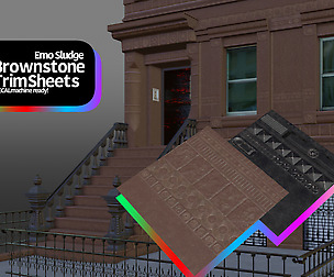 Brownstone Trim Sheets :: Decal Machine Ready!