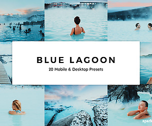 20 Blue Lagoon Lightroom Presets and LUTs