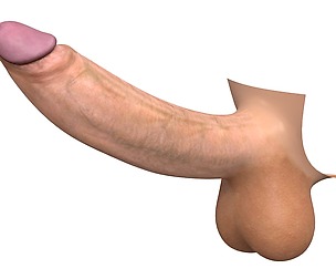 Realistic Monster Penis