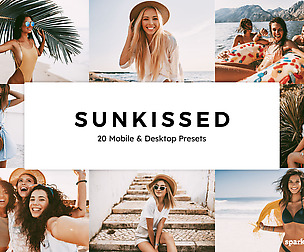 20 Sunkissed Lightroom Presets and LUTs