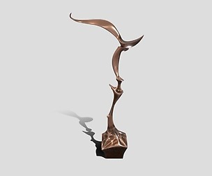 Modern Decorative Abstract Bronze Art Sculpture 12