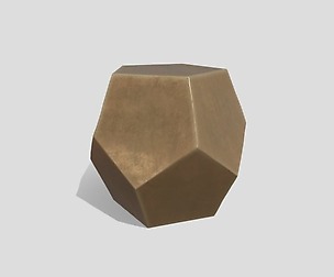West Elm Gem Cut Side Table