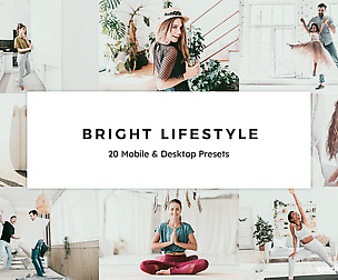 20 Bright Lifestyle Lightroom Presets and LUTs