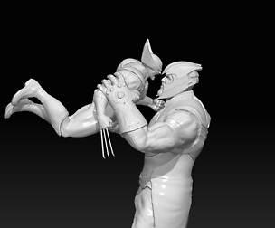 Thanos vs Wolverine