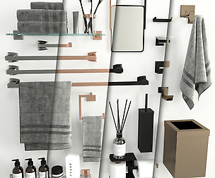 Bath Accessories-Brizo and Gatco
