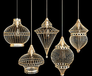 VINTAGE NORDIC IRON LED PENDANT
