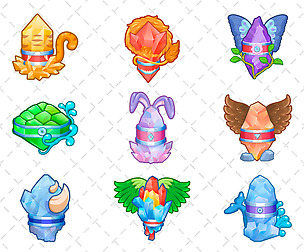 Animal Magic Crystals