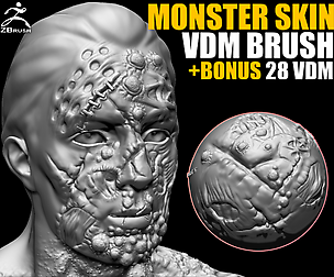 45 Monster (Zombie) Skin VDM Brush