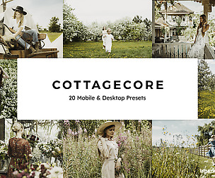 20 Cottagecore Lightroom Presets and LUTs