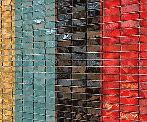 Teal Tile Material 14 - PBR Seamless Textures