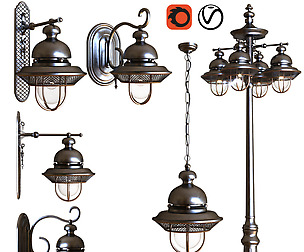 exterior light set 002