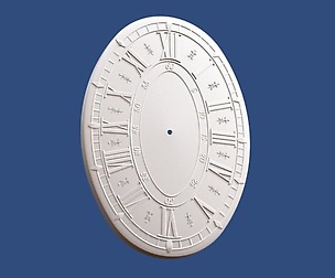 Clock oval