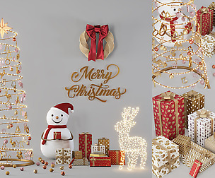 Christmas decorative set 01