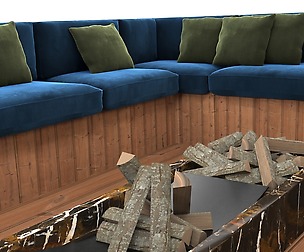 sofa for overflow swimming pool