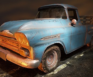 Chevrolet Apache 1959 (LowPoly)